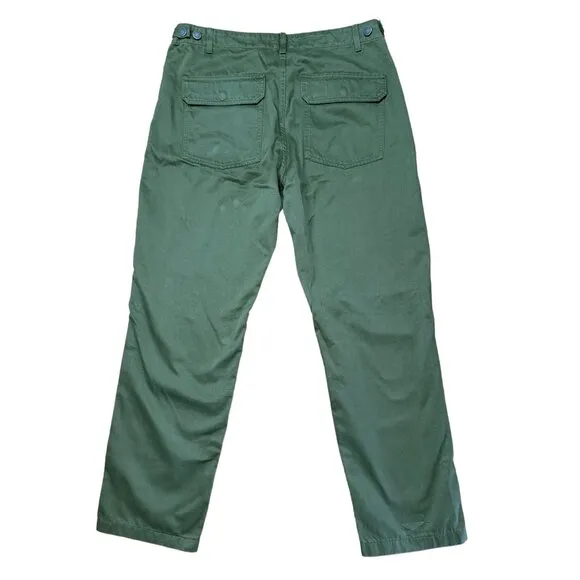 The Kooples Olive Green Patch Pocket Pants – Size 38