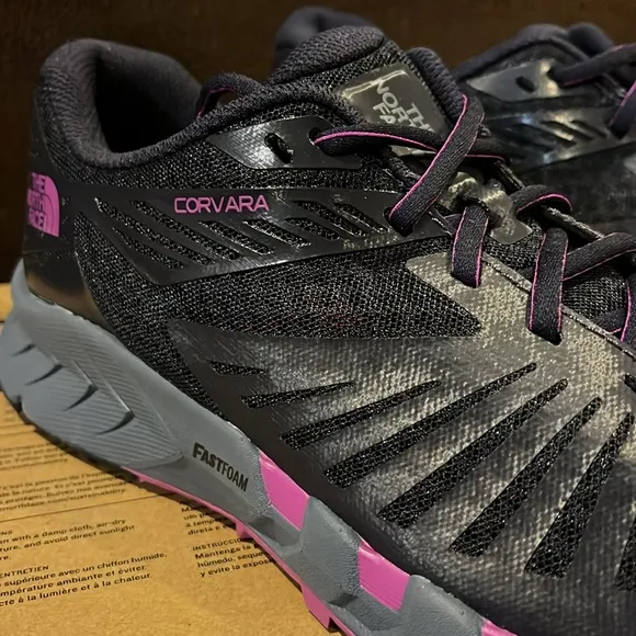 The North Face Corvara Trail shoes sneakers new navy purple Women’s Sizes