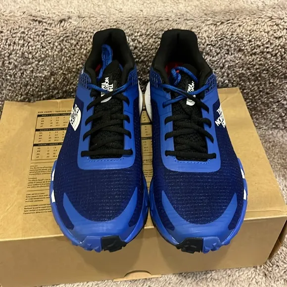 The North Face Flight Trinity trail shoes sneakers new blue Women’s Size 8.5