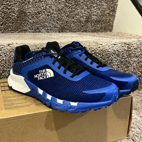 The North Face Flight Trinity trail shoes sneakers new blue Women’s Size 8.5