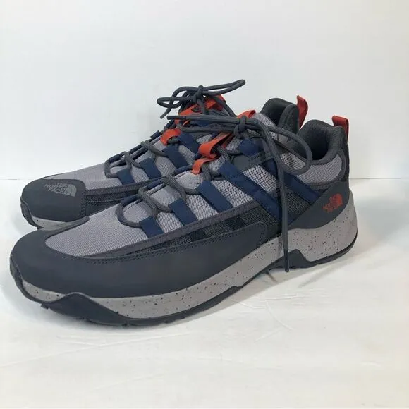 The North Face Trail Escape Crest Trail Running Sneakers Blue Gray Mens Size 14