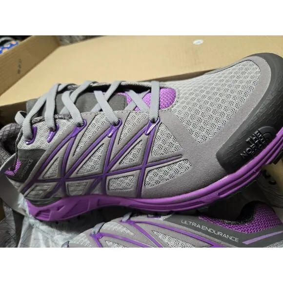 The North Face Ultra Endurance Trail Running Women's Foil Grey Sweet Violet, 7.5