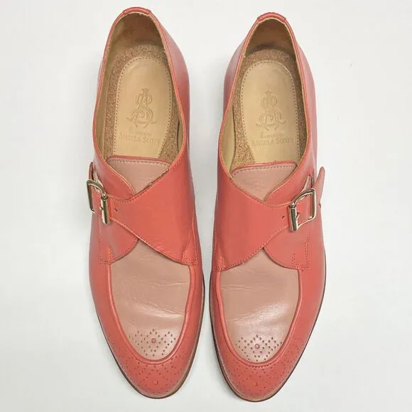 The Office of Angela Scott Mr. Georgie Melon Monkstrap Loafers EU 37.5 / US 7.5