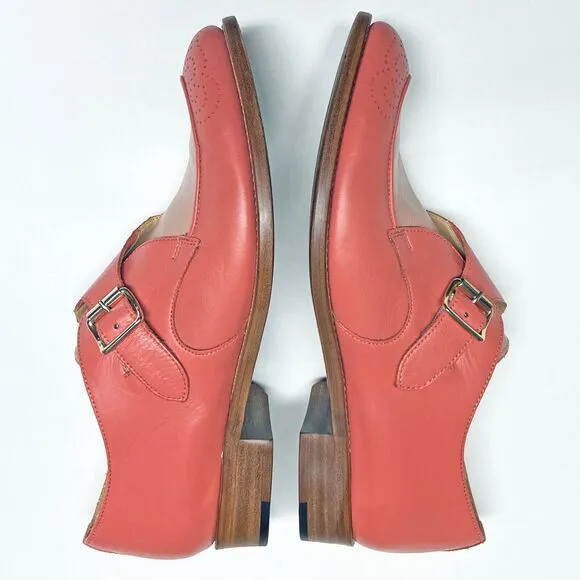 The Office of Angela Scott Mr. Georgie Melon Monkstrap Loafers EU 37.5 / US 7.5