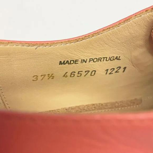 The Office of Angela Scott Mr. Georgie Melon Monkstrap Loafers EU 37.5 / US 7.5