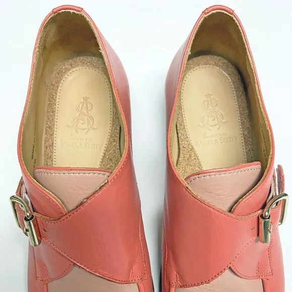 The Office of Angela Scott Mr. Georgie Melon Monkstrap Loafers EU 37.5 / US 7.5