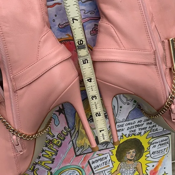Thigh high boots JEFFREY CAMPBELL pink