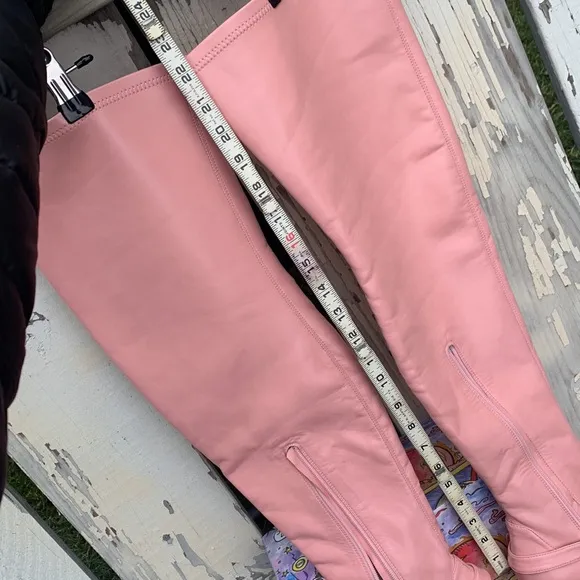 Thigh high boots JEFFREY CAMPBELL pink