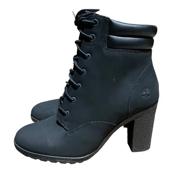 Timberland Boots WMNS 7 Black Tillston 6-inch High Heel A1H1I Witchy Streetwear