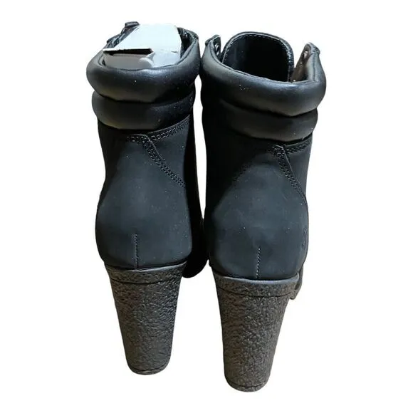 Timberland Boots WMNS 7 Black Tillston 6-inch High Heel A1H1I Witchy Streetwear