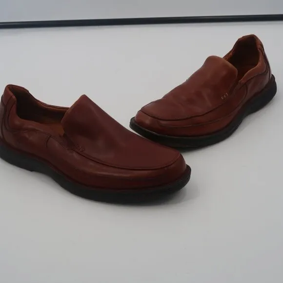 Timberland Men's Brown Leather Loafers Smart Comfort System Precise Fit 15/15.5