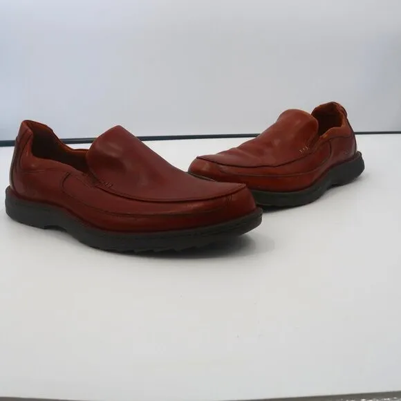 Timberland Men's Brown Leather Loafers Smart Comfort System Precise Fit 15/15.5