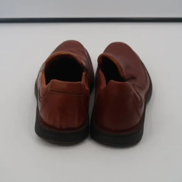 Timberland Men's Brown Leather Loafers Smart Comfort System Precise Fit 15/15.5