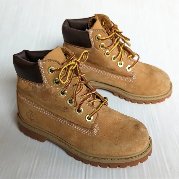 TIMBERLAND wheat high top primaloft boots