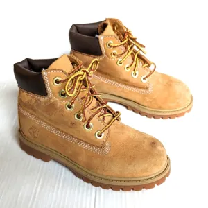 TIMBERLAND wheat high top primaloft boots
