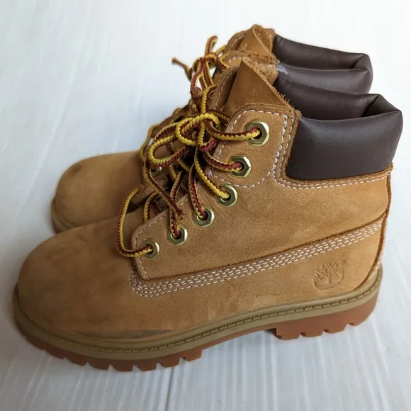 TIMBERLAND wheat high top primaloft boots