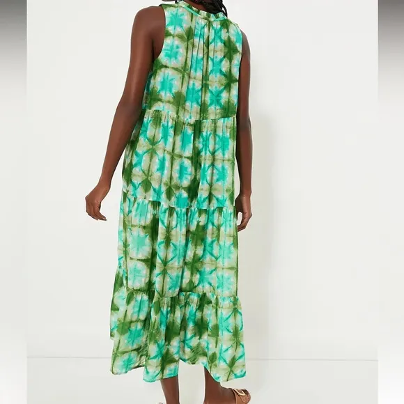 TNUCK BEACHSeafoam Medallion Salty Paloma Caftan