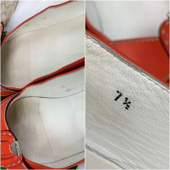 Tod's | Dark Orange Leather Driving Loafer $425!