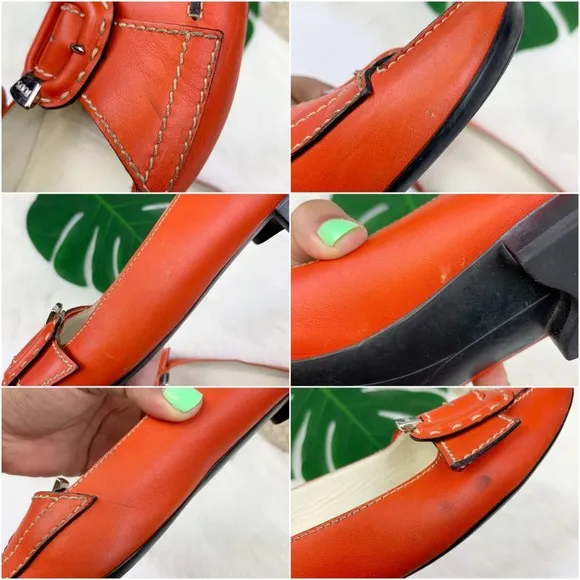 Tod's | Dark Orange Leather Driving Loafer $425!