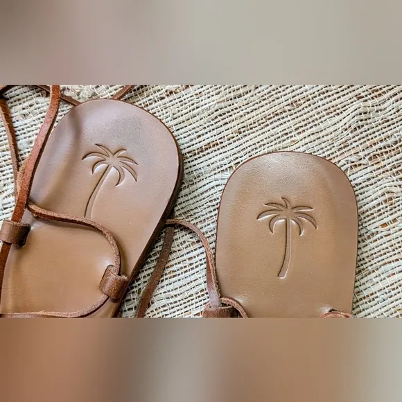 Tomas Maier of Bottega Veneta leather wrap Sandals