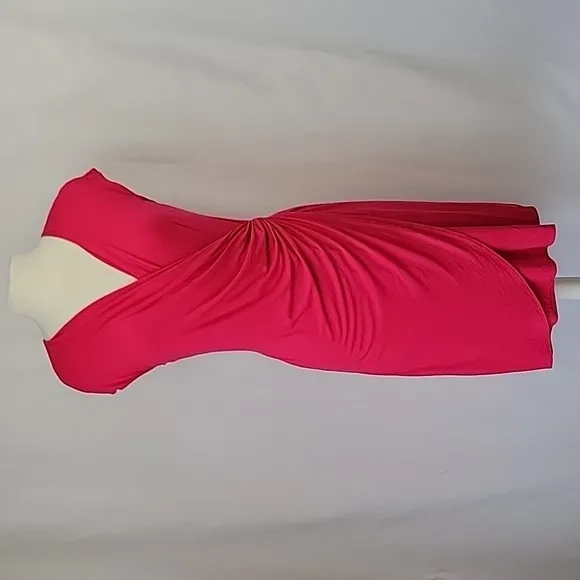 Tommy Bahama Carmela Faux Wrap Dress Fuschia Size Small