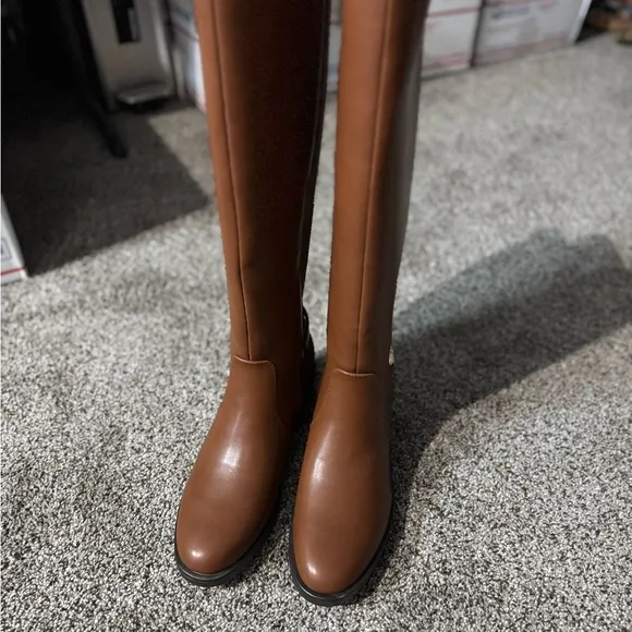 Tommy Hilfiger Women's Brown Knee-High Boots