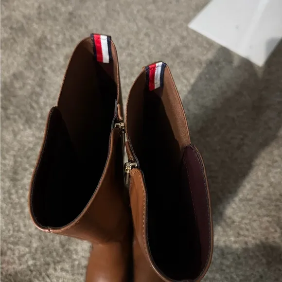 Tommy Hilfiger Women's Brown Knee-High Boots