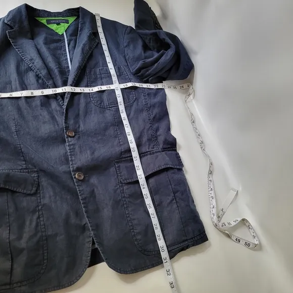 Tommy Hilfigure Cotton Linen Blazer Sz 52