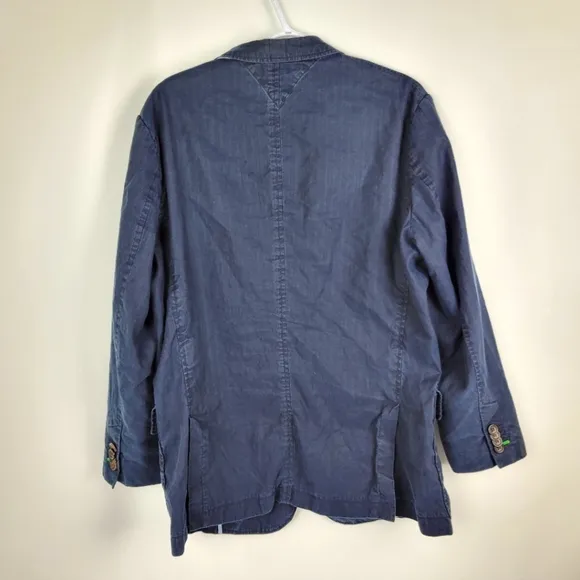 Tommy Hilfigure Cotton Linen Blazer Sz 52