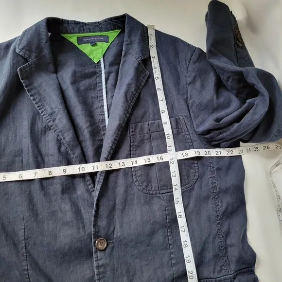 Tommy Hilfigure Cotton Linen Blazer Sz 52