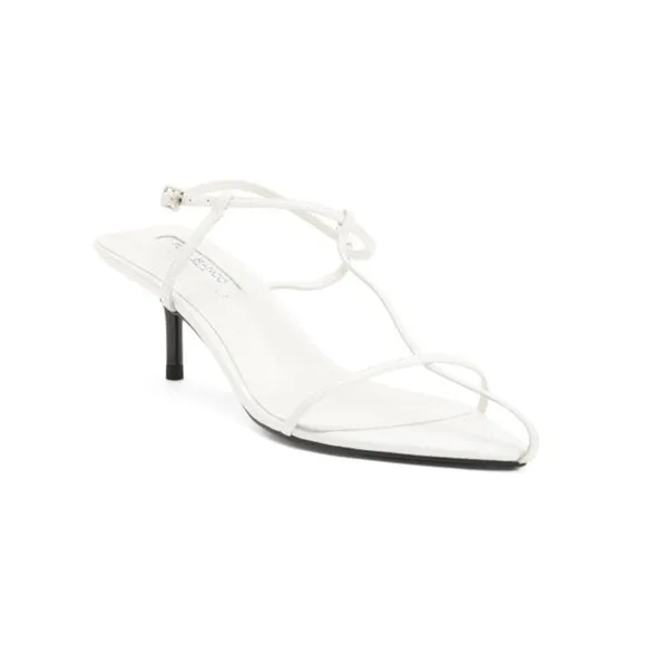 TONY BIANCO MILK Leather Fast Heeled Sandals