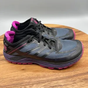 Topo Athletic W-Runventure 2 Shoes Womens 6.5 Trail Running Sneakers Blue Hiking