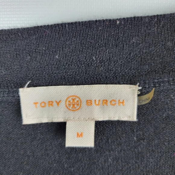 Tory Burch 100% Merino Wool Cardigan Sz  Medium