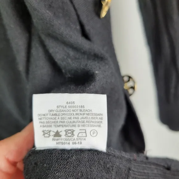 Tory Burch 100% Merino Wool Cardigan Sz  Medium