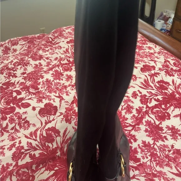 Tory Burch  Black Knee-High Boots Sz 10 NWOB