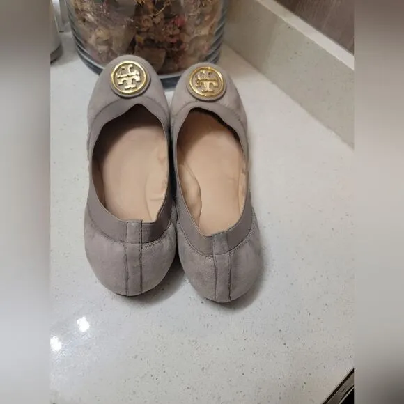 Tory Burch Caroline 2 Ballet Flats Size 8.5 M