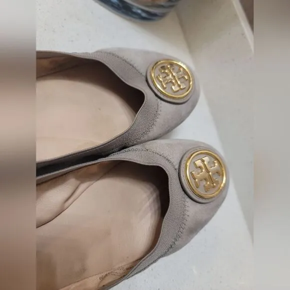 Tory Burch Caroline 2 Ballet Flats Size 8.5 M