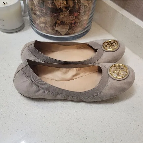 Tory Burch Caroline 2 Ballet Flats Size 8.5 M
