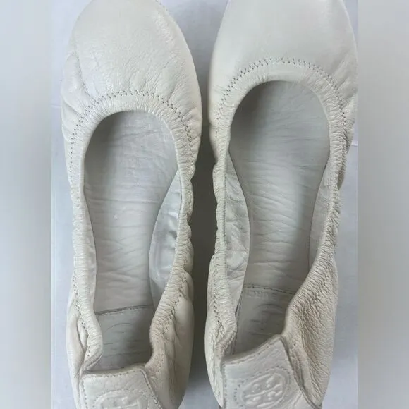 Tory Burch Eddie-Lambskin Ballet Flats