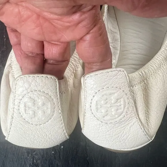 Tory Burch Eddie-Lambskin Ballet Flats