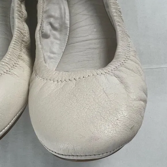 Tory Burch Eddie-Lambskin Ballet Flats