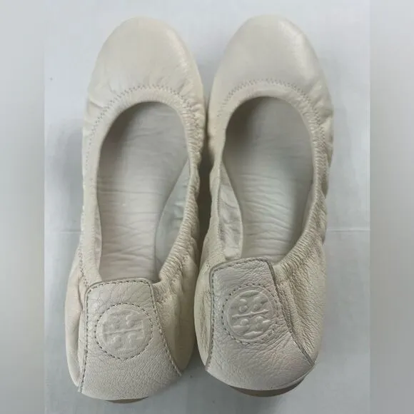 Tory Burch Eddie-Lambskin Ballet Flats