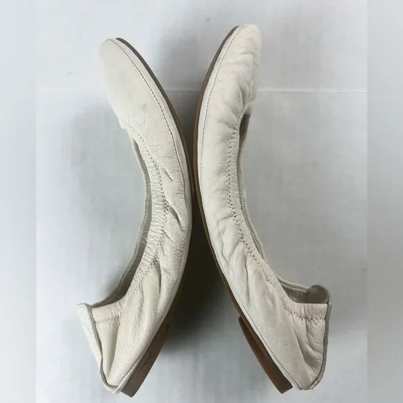 Tory Burch Eddie-Lambskin Ballet Flats