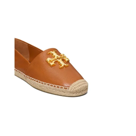 Tory Burch® Eleanor Espadrille Flats In Bourbon Size 11 M NIB