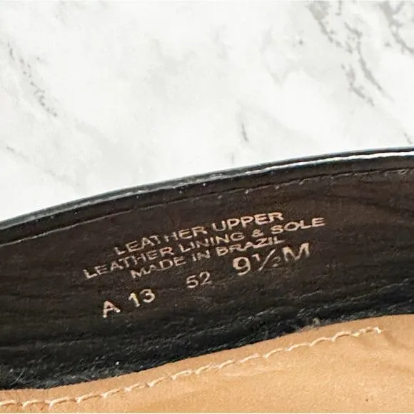 Tory Burch Leather Cork Wedge Ankle Wrap Sandals Leather Women’s Size 9.5 EUC
