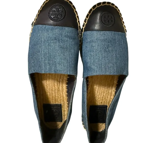 Tory Burch Men's Blue Espadrilles in great conditions