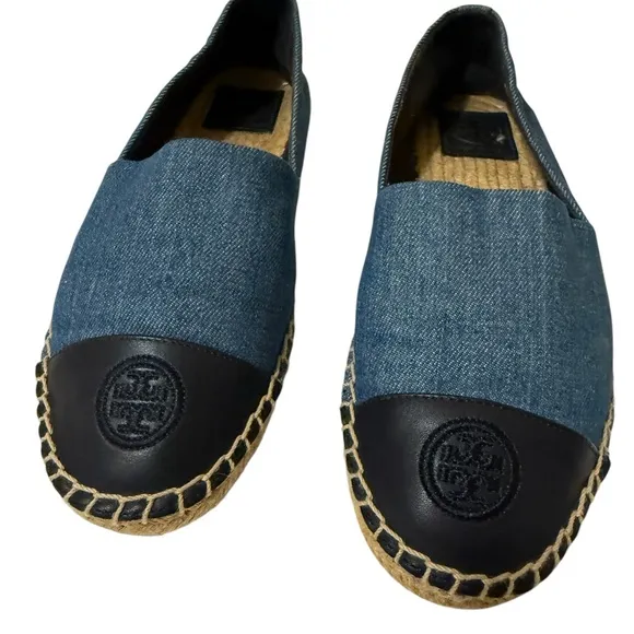 Tory Burch Men's Blue Espadrilles in great conditions