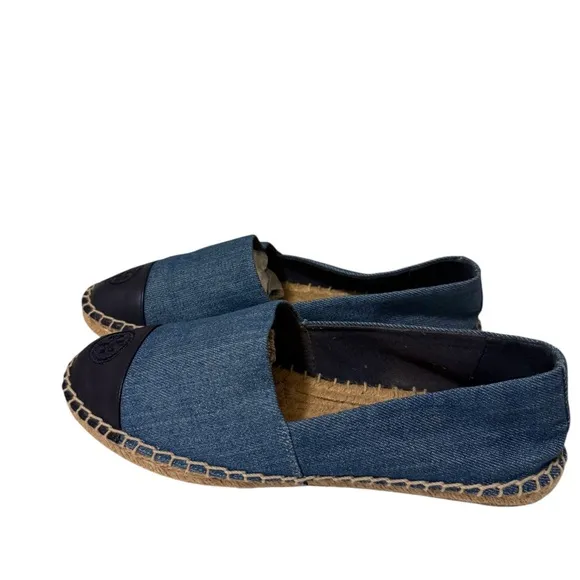 Tory Burch Men's Blue Espadrilles in great conditions