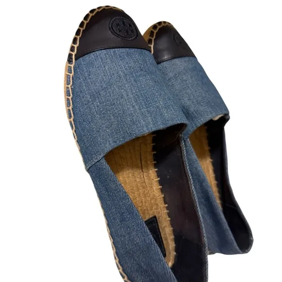 Tory Burch Men's Blue Espadrilles in great conditions