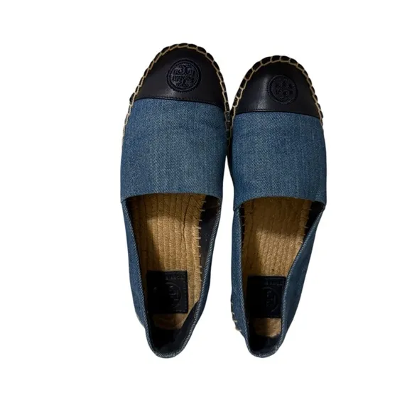 Tory Burch Men's Blue Espadrilles in great conditions